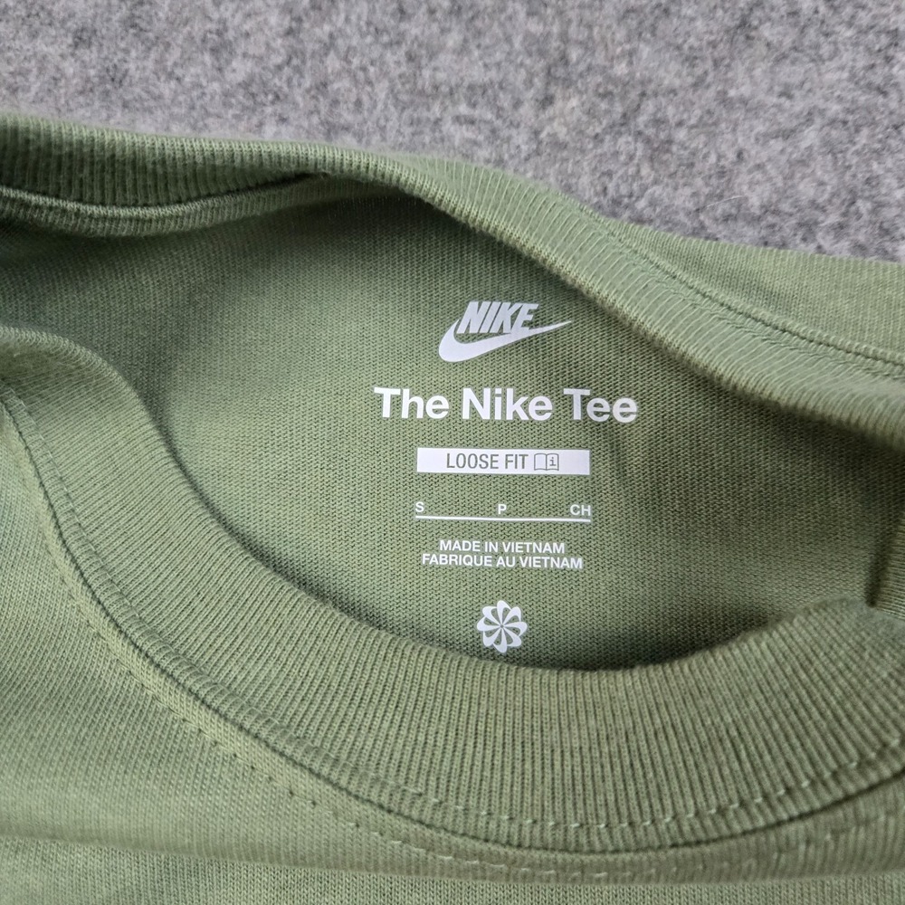 Nike Max90 Art T-Shirt Mens S Loose Fit Mother Earth‎ Nature Outdoors Green Air - Picture 4 of 9